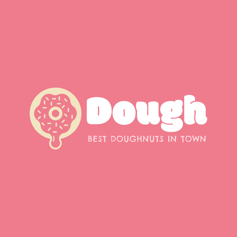 Logo Template For Donut Shops