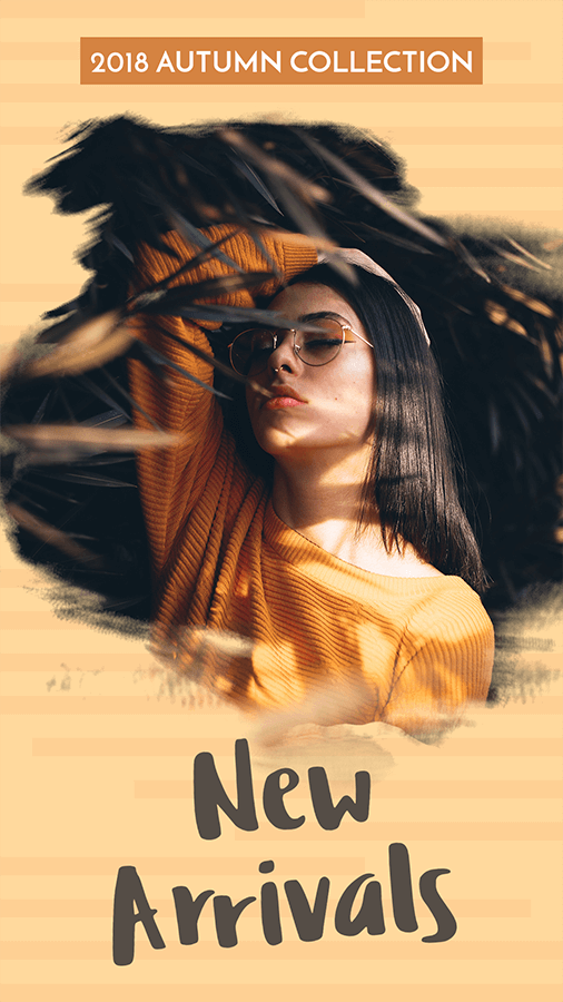 Clothing Brand S New Arrivals For Instagram Story Template 593