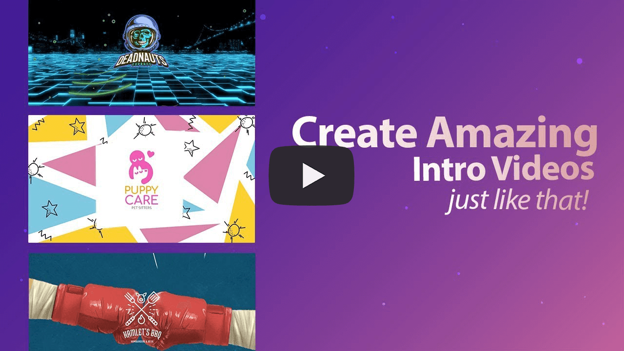 Create Amazing Intro Videos