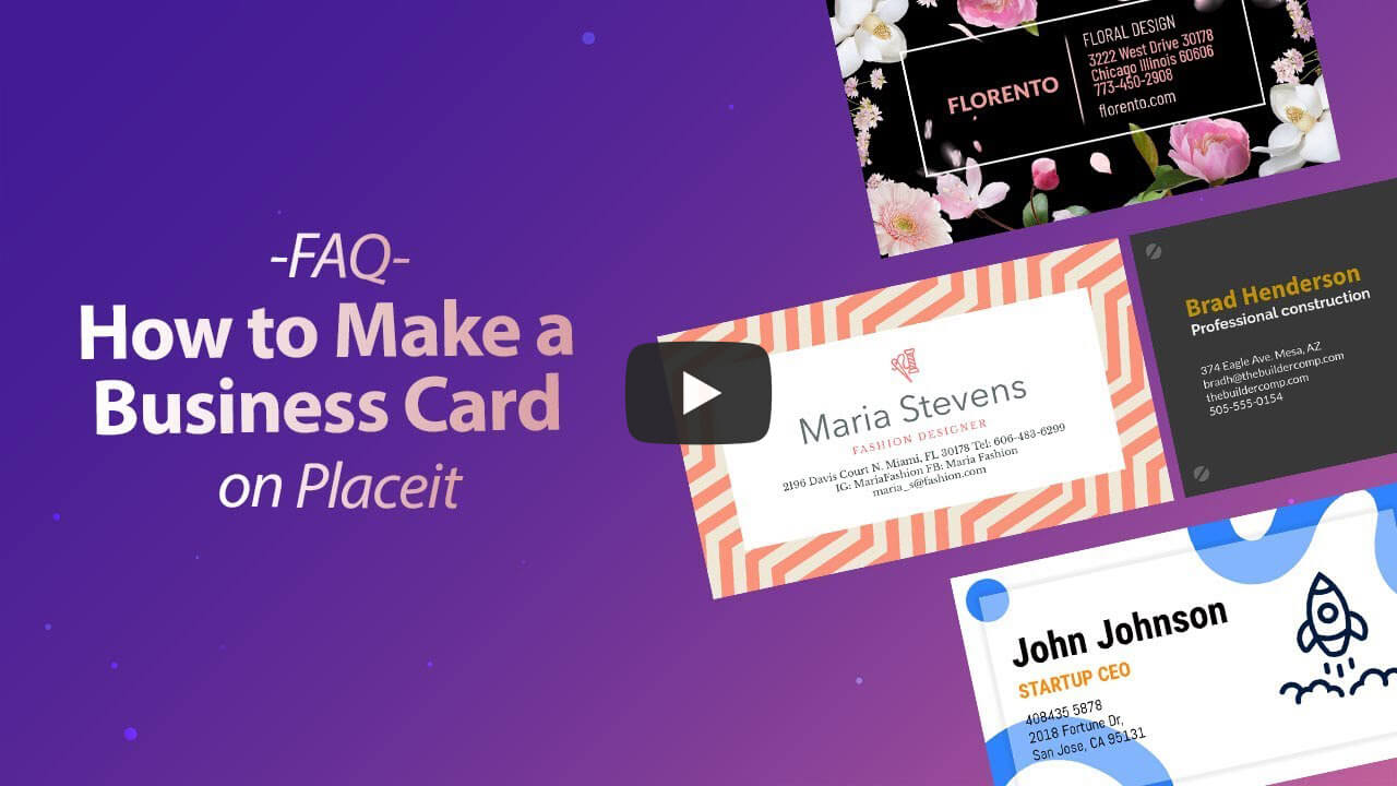 How To Make Business Card