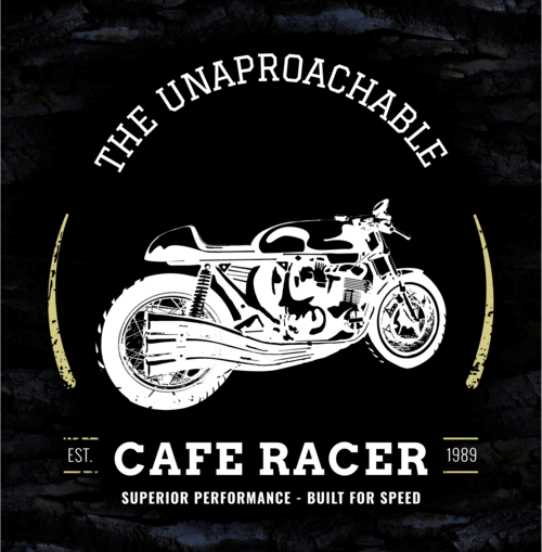 Vintage Motorcycle T Shirt Design Template 330