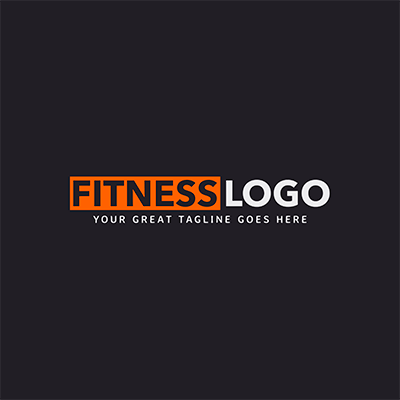 Text Only Fitness Logo Creator